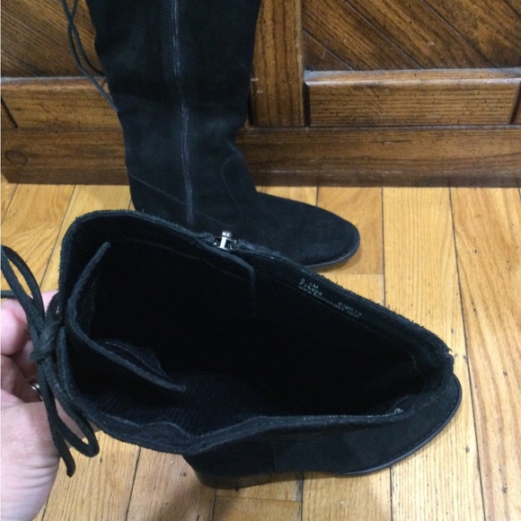 NEW Born Hayden Black Suede Boots 8.5 - Picture 6 of 12